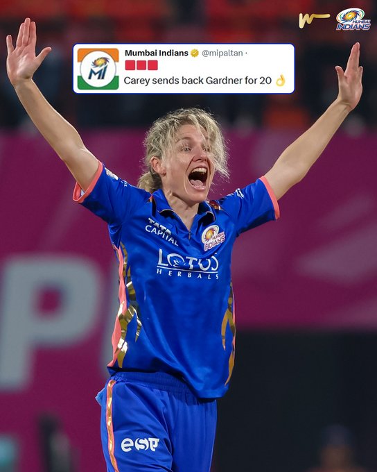 Impact in line, wickets hitting - Nicola gets her first of the night ☝️