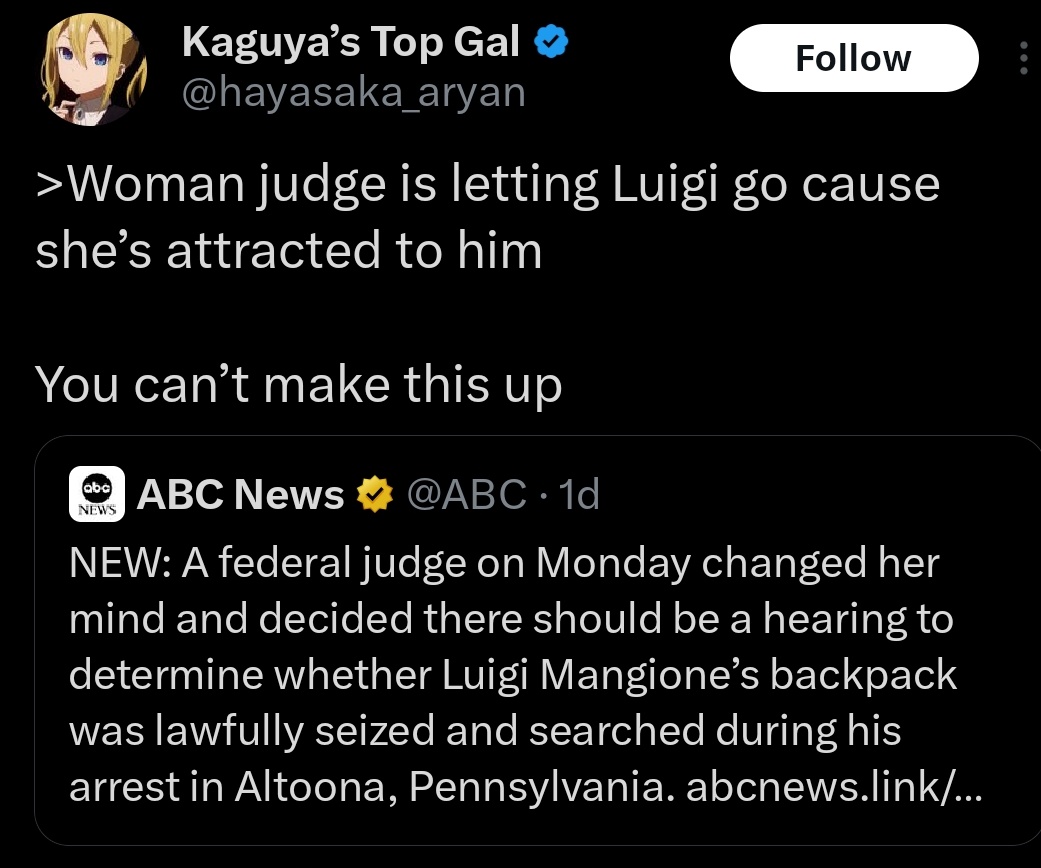 DeathMetalV's tweet image. "You can't make this up"

&amp;gt;clearly makes it up