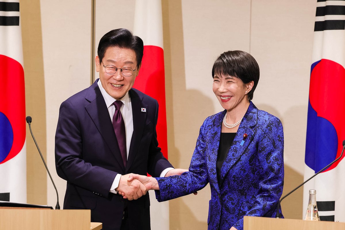 高市総理大臣 は、訪日中の李在明（イ・ジェミョン）#韓国 大統領と日
