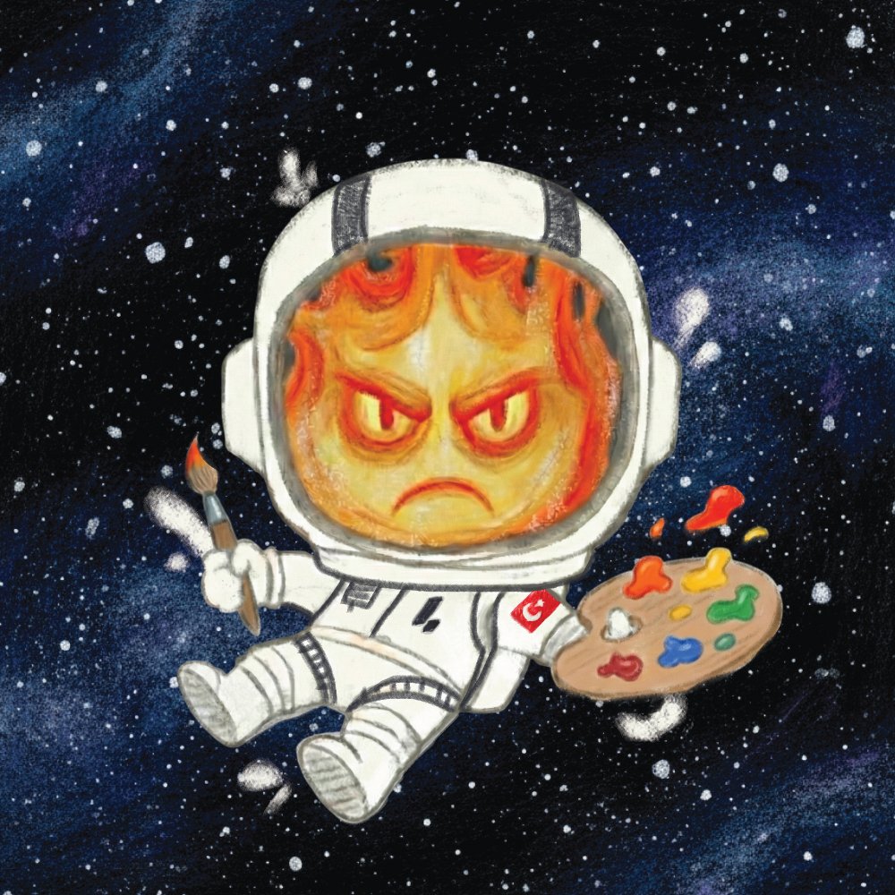 [LIGHTER TEAM] FUEGO 1/1: CAN🕯️

> This Fuego is dedicated to Can, the lead designer of  <a href="/Lighter_xyz/">Lighter</a>

> All the creative work you see on Lighter is thanks to the one and only Can. 

> Can shaped how Lighter looks and feels for hundreds of thousands of traders.

> When the