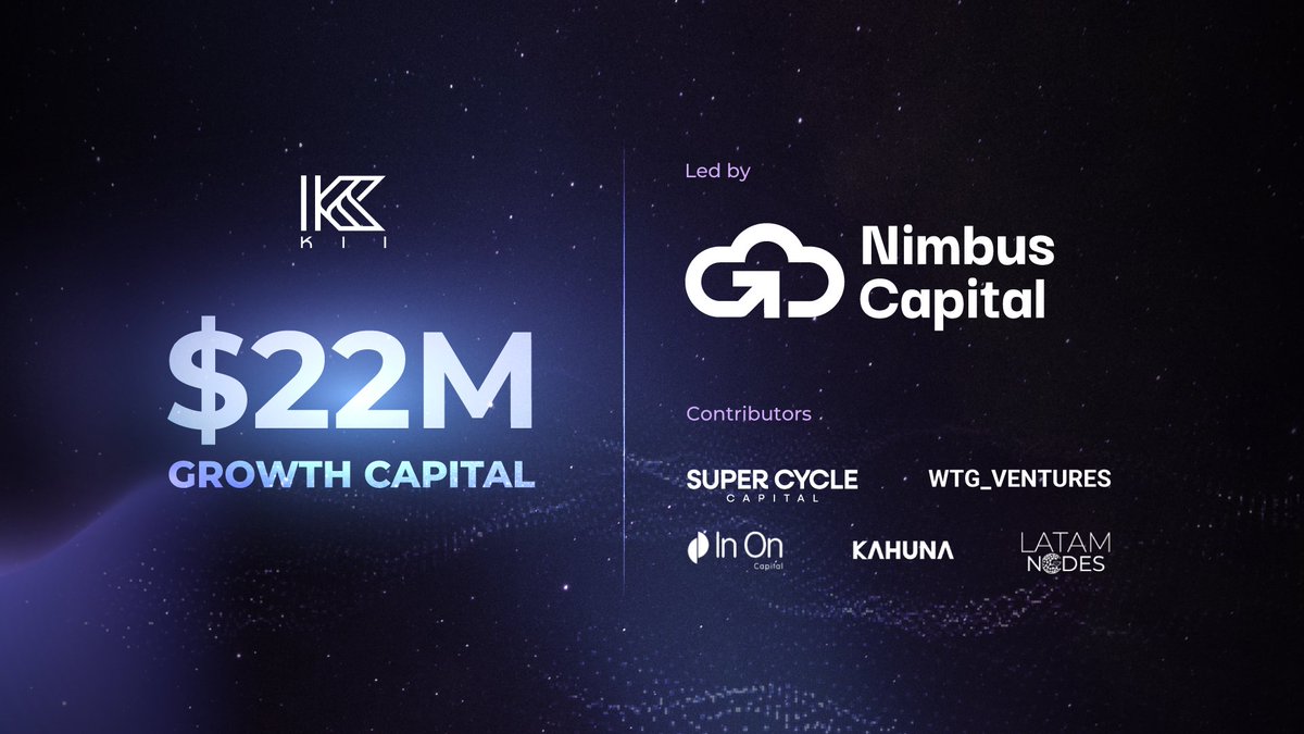 KiiChainio's tweet image. We’ve raised $22M led by @Nimbus_Capital_ to build @KiiChainio , the on-chain FX orchestration layer powering global payments, 24/7 FX and financial infrastructure for businesses and users in emerging markets.