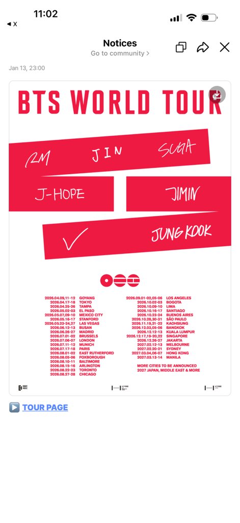 YASSSS ❤️😭 See you in SG ulit? Or Tokyo?!