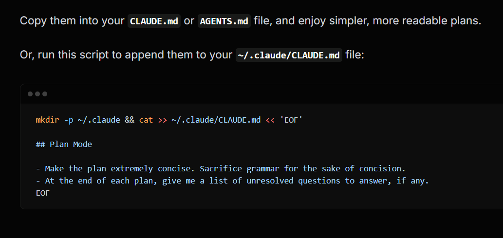 CLAUDE.md snippet