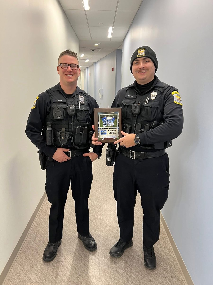 The Aston Police Relief Association is proud to sponsor the Aston Valley Baseball League!