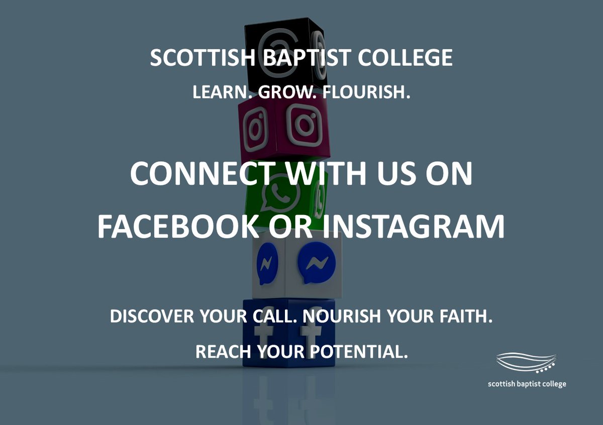 Scottish Baptist College tweet media