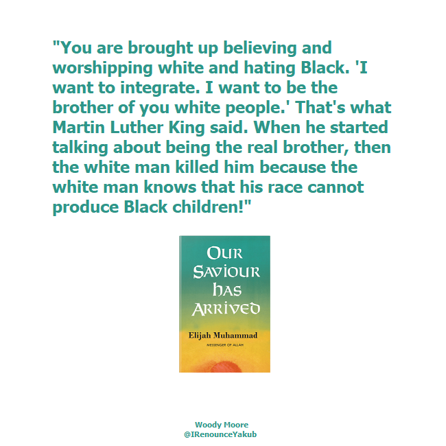 Something to consider as we approach Dr. Martin Luther King, Jr. Day.
#mlk #MLKDay #whitepeople #blackpeople #integration #integrate #Tuesday