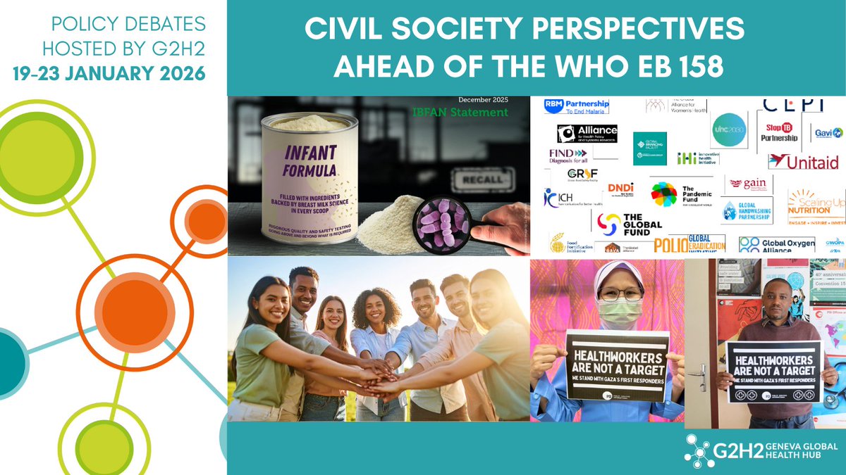 Geneva Global Health Hub (G2H2) tweet media