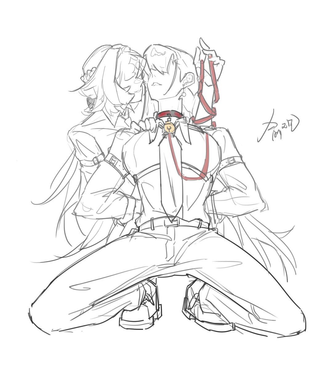 ovevision's tweet image. 这个衣褶爽到我了
#hysilens #cerydra #hysidra #Cerysilens #HonkaiStarRail