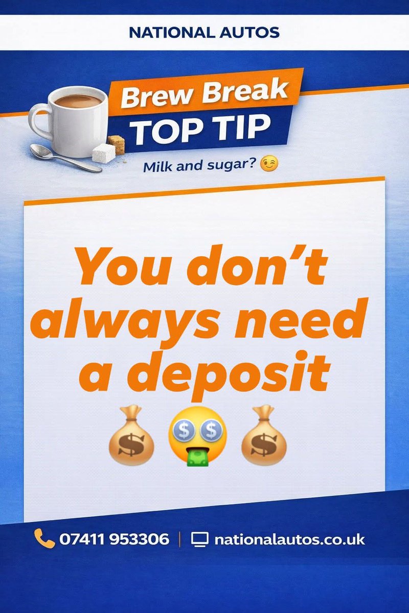 You don’t always need a big deposit to get a van.

In many cases, finance can be arranged with little or no money upfront. It depends on the deal, the van and your situation.

A lot of people rule themselves out before even asking  and miss options that could work for them.