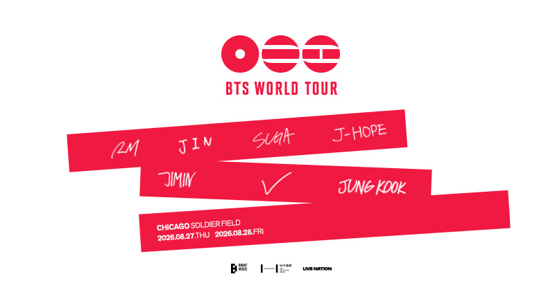 SoldierField's tweet image. SAVE THE DATE! BTS WORLD TOUR is officially coming to Soldier Field on August 27 and 28.
GENERAL ONSALE begins Saturday, January 24 at 11 AM.

#방탄소년단 #BTS #BTS_WORLDTOUR #BTS_WORLDTOUR_CHICAGO #BTS_WORLDTOUR_NA