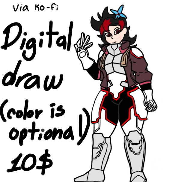 Hi there guys!
remaber that I draw things
yo can have one for you, just DM me ;p
I tell you what I can and can't draw on dms