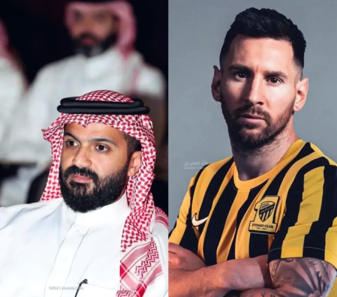 futbol_hubX's tweet photo. 🚨🗣️ Anmar Al Haili:

"If Messi agrees to sign with Al-Ittihad, I would offer him a contract where he can write any amount of money he wants, for any duration he chooses, even for life. Having Messi here in Saudi Arabia wearing Al-Ittihad’s shirt, the financial profit means nothing to me. I want Messi because I would have the greatest player in football history.

"Yes, I contacted him before, when his contract with Paris ended, and I offered him €1.4 billion per year, but he refused because his family preferred the United States. I respect that, and Al-Ittihad’s door will always be open to him, he can come whenever he wants.” 🤯