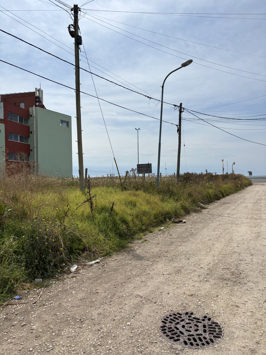 ClaudiaMirco's tweet photo. @munimardelplata Sigo esperando q limpien el terreno de la esquina Pasteur y vuelta de obligado. https://t.co/gbguPv0xHq