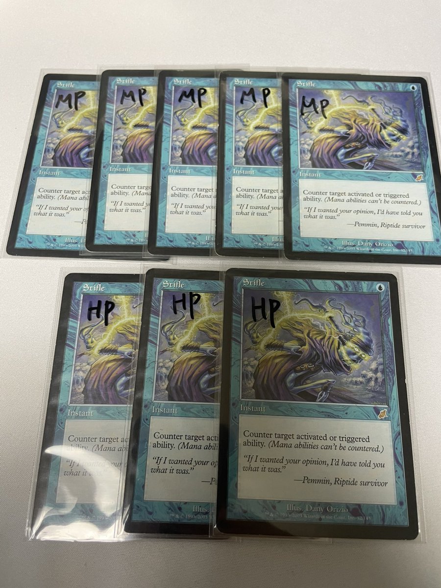 MTG もみ消し/Stifle 3枚セット もみ消し (Stifle) · Conspiracy (CNS) #108 · Scryfall Magic: The