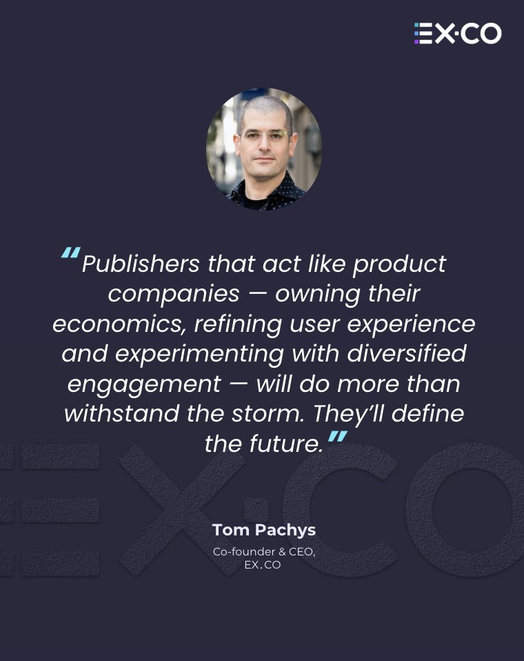 Publishers face a storm: AI zero-click search, algorithm shifts, and traffic falls.

How to stay ahead:
🌟 Build habits, not clicks
👀 Innovate content
💡 Own monetization

CEO Tom Pachys shares insights with Digiday 👉hubs.li/Q03-zg9d0 

#SearchTraffic #AIOverview #AI