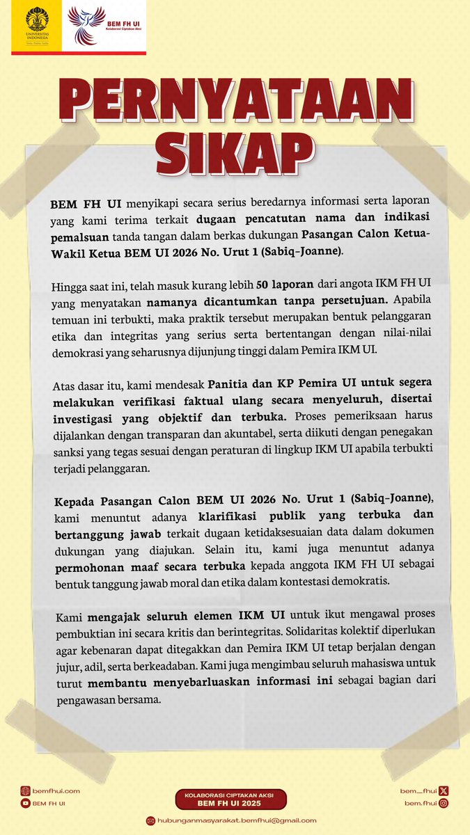 kaboooyyy's tweet image. sudah curang, kalah pula. selamat meratapi nafsu kekuasaan itu ya biq @sabiqbz. btw masih ditunggu permohonaan maaf lu sama anak anak gue di kantas biq atas tindakan penipuan data mahasiswa fh ui (kalau masih ada muka aja sih)