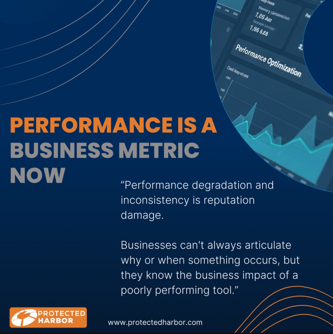 If your customers are waiting on you because you’re waiting on your systems, performance is already hurting the bottom line.

Performance isn’t tuned. It’s engineered.

Read: Performance Is a Business Metric Now → tinyurl.com/25mnmfs2