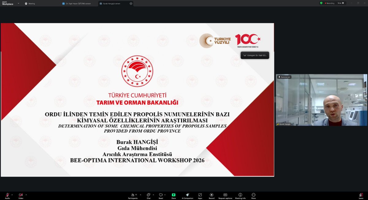 BEE-OPTECH4 Honey projesi kapsamında Işık Üniversitesi, Kadir Has Üniversitesi, Ordu Arıcılık Araştırma Enstitüsü Müdürlüğü ve Malta Üniversitesi iş birliğiyle düzenlenen iki günlük çalıştay programı gerçekleştirildi.

<a href="/TCTarim/">T.C. Tarım ve Orman Bakanlığı</a> 
<a href="/maatalay/">Dr. M. Altuğ ATALAY</a> 
<a href="/tagemgovtr/">Tarımsal Araştırmalar ve Politikalar Genel Md.</a> 
<a href="/SCinbirtoglu/">Şeref CINBIRTOĞLU</a>