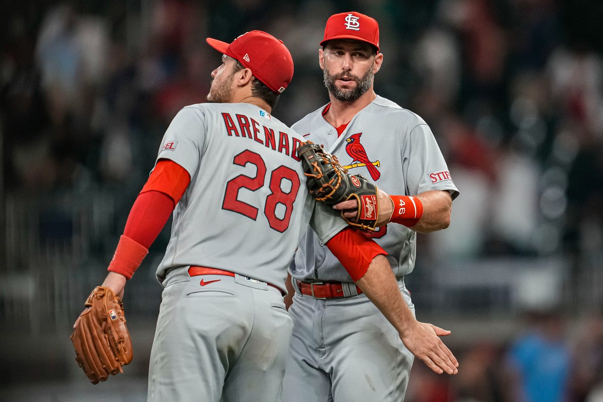 STLSprtsCntrl's tweet image. Now that Nolan Arenado and Paul Goldschmidt are both gone, use one word to describe the #STLCards duo: