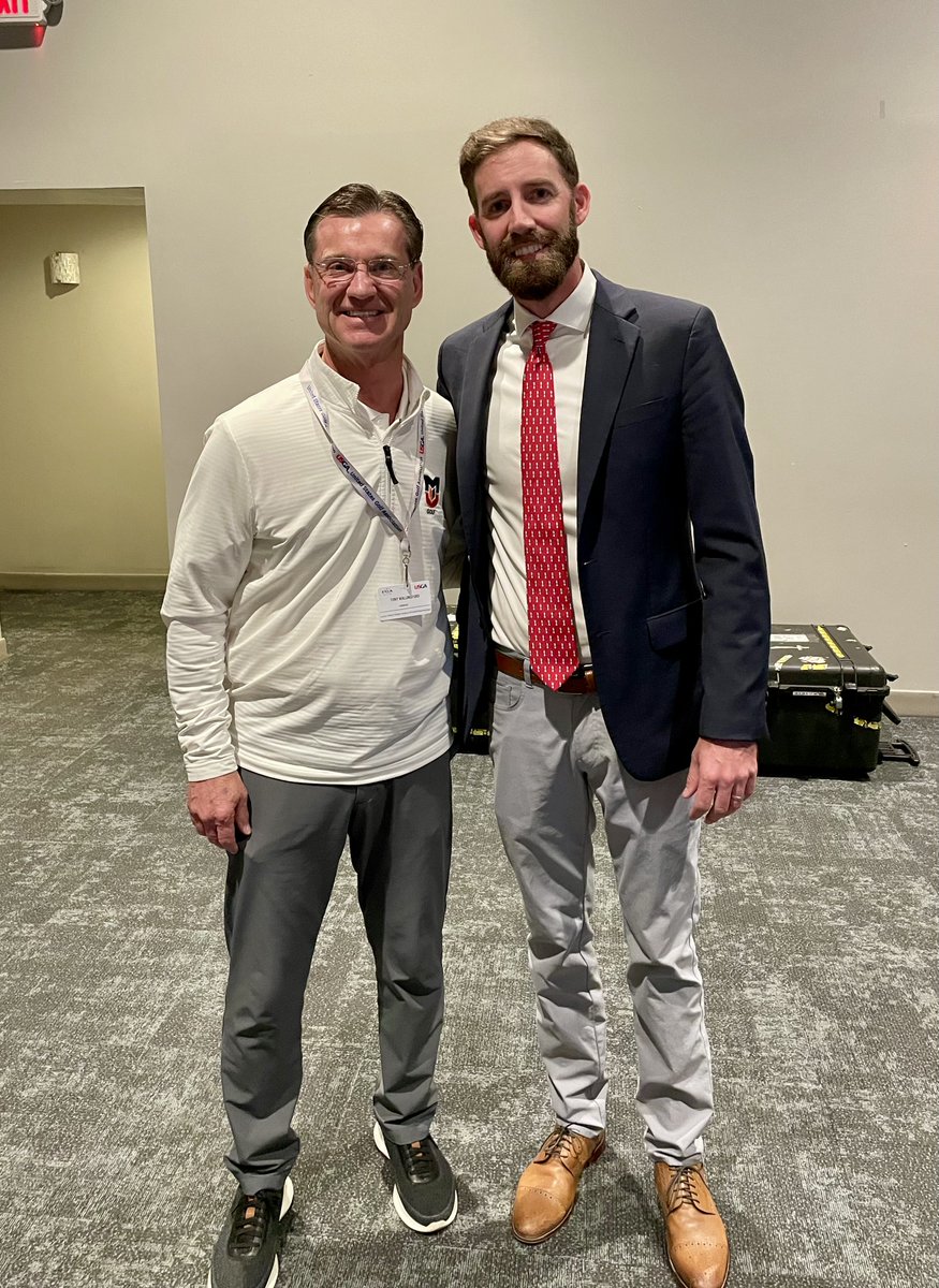 Coach Wallingford attended the USGA/PGA Rules of Golf Workshop this week in Palm Beach Gardens, FL where he achieved Advanced Certification on the written exam.  He is pictured here with Jay Roberts, USGA Senior Manager for Rules Technology, Content &amp; Education. #GoMilliGolf!