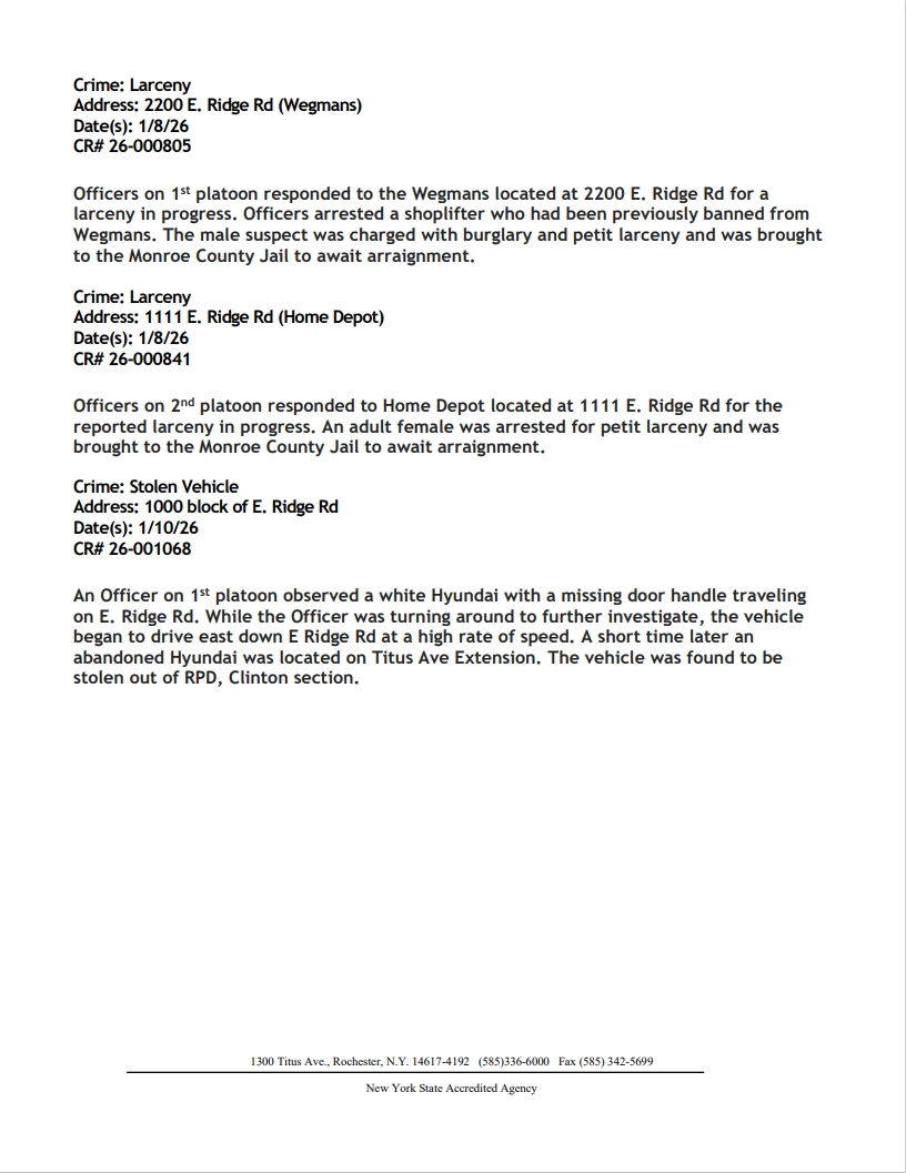 Irondequoit Police tweet media