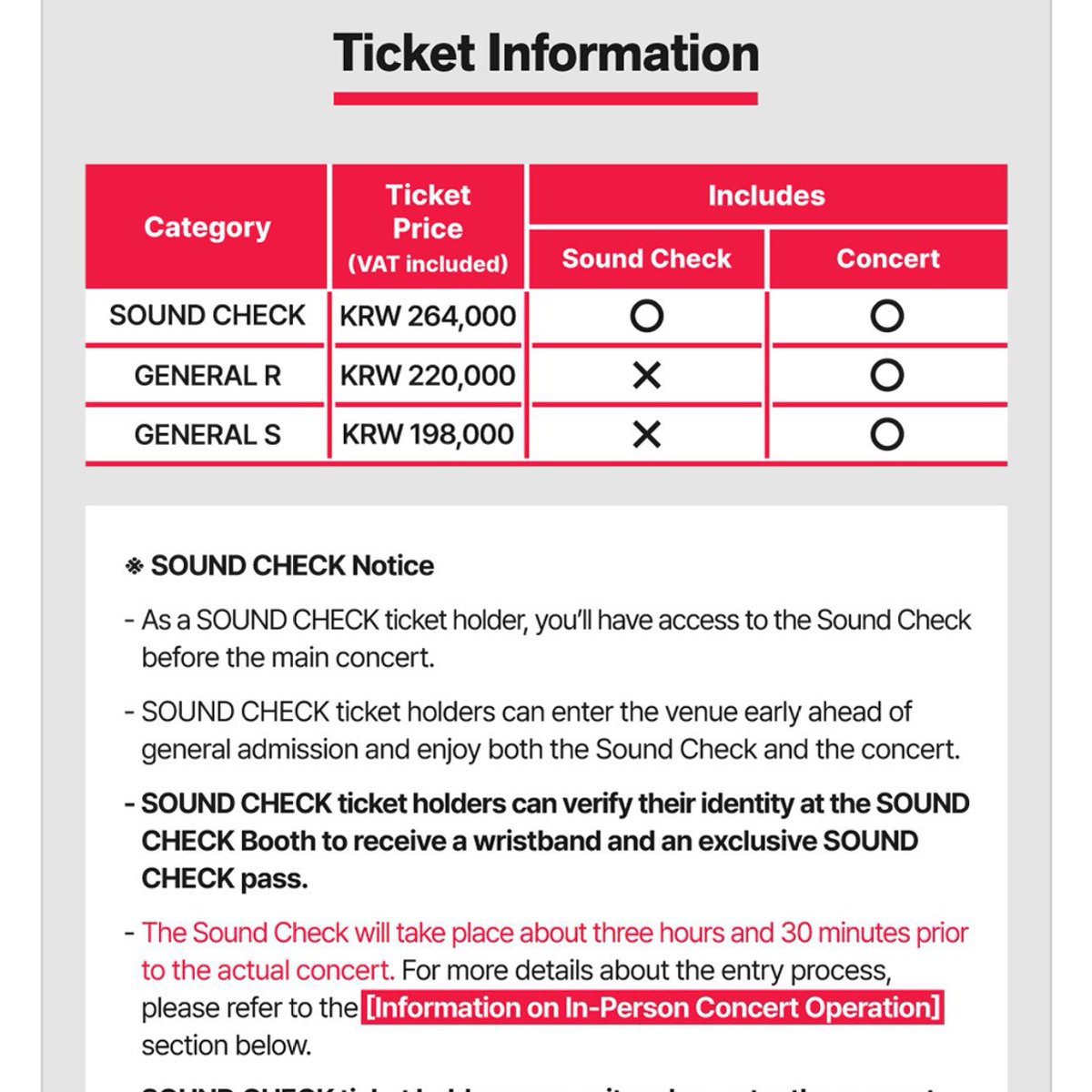 BTSTrendSongs's tweet image. Tickets for BTS WORLD TOUR in South Korea range between $134-$178. 

*prices converted directly.
