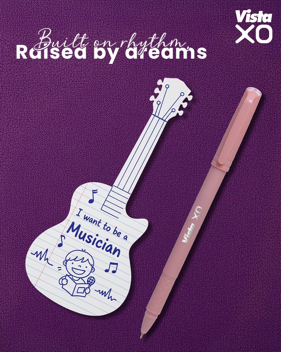 Vista_Intl's tweet photo. One pen.
Endless possibilities.

Today it’s a doodle.
Tomorrow it’s a dream in motion. ✨

What did you want to be when you were little? 💭
.
.
.
.
.
#VistaXO #HumbleLines #LimitlessImagination #CreativeKids https://t.co/3bo0mzrGLR