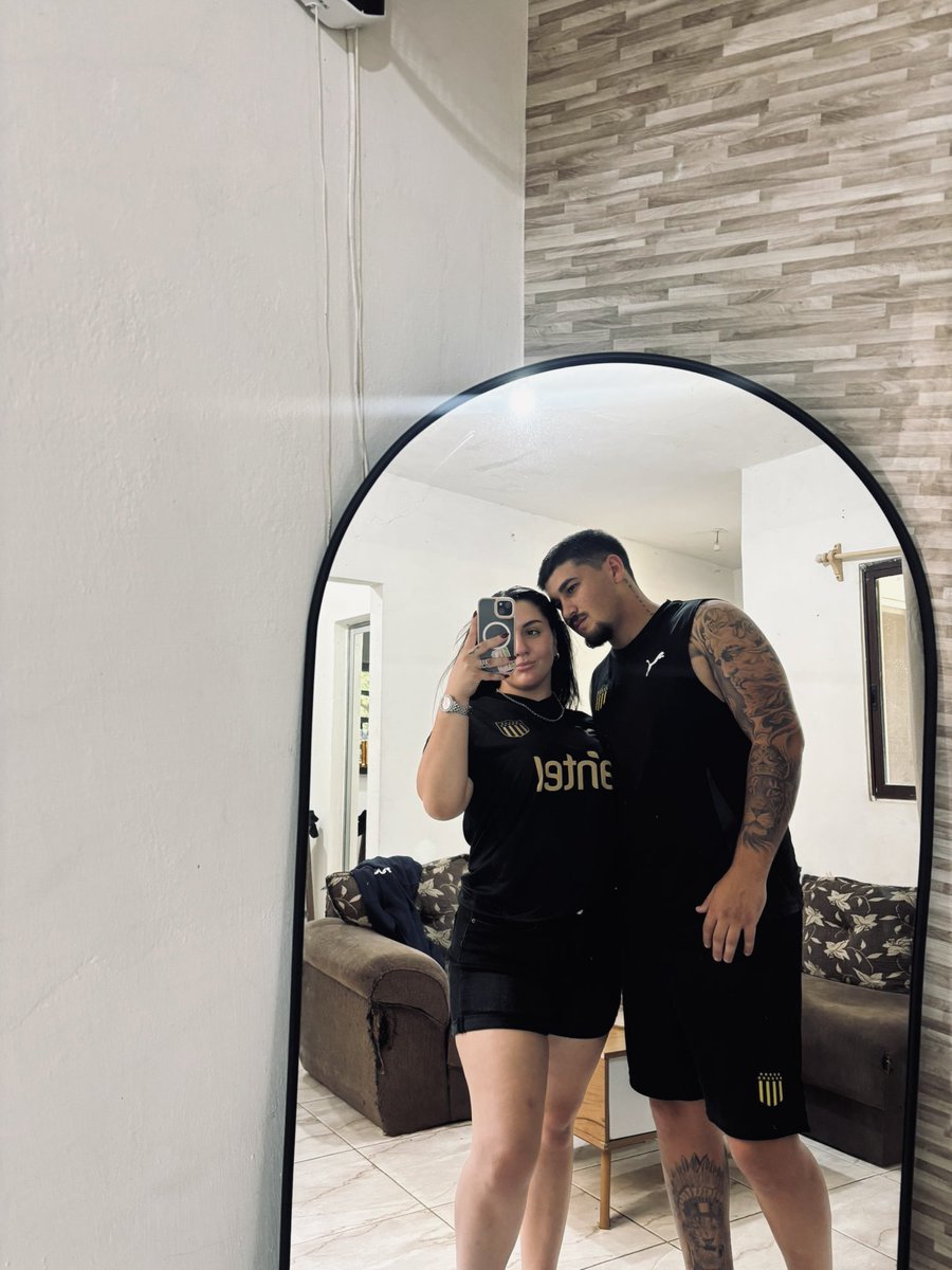 Mi compañera de vida y de cancha 
Te amo ❤️