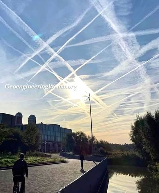 why do people think this is normal #GeoEngineering