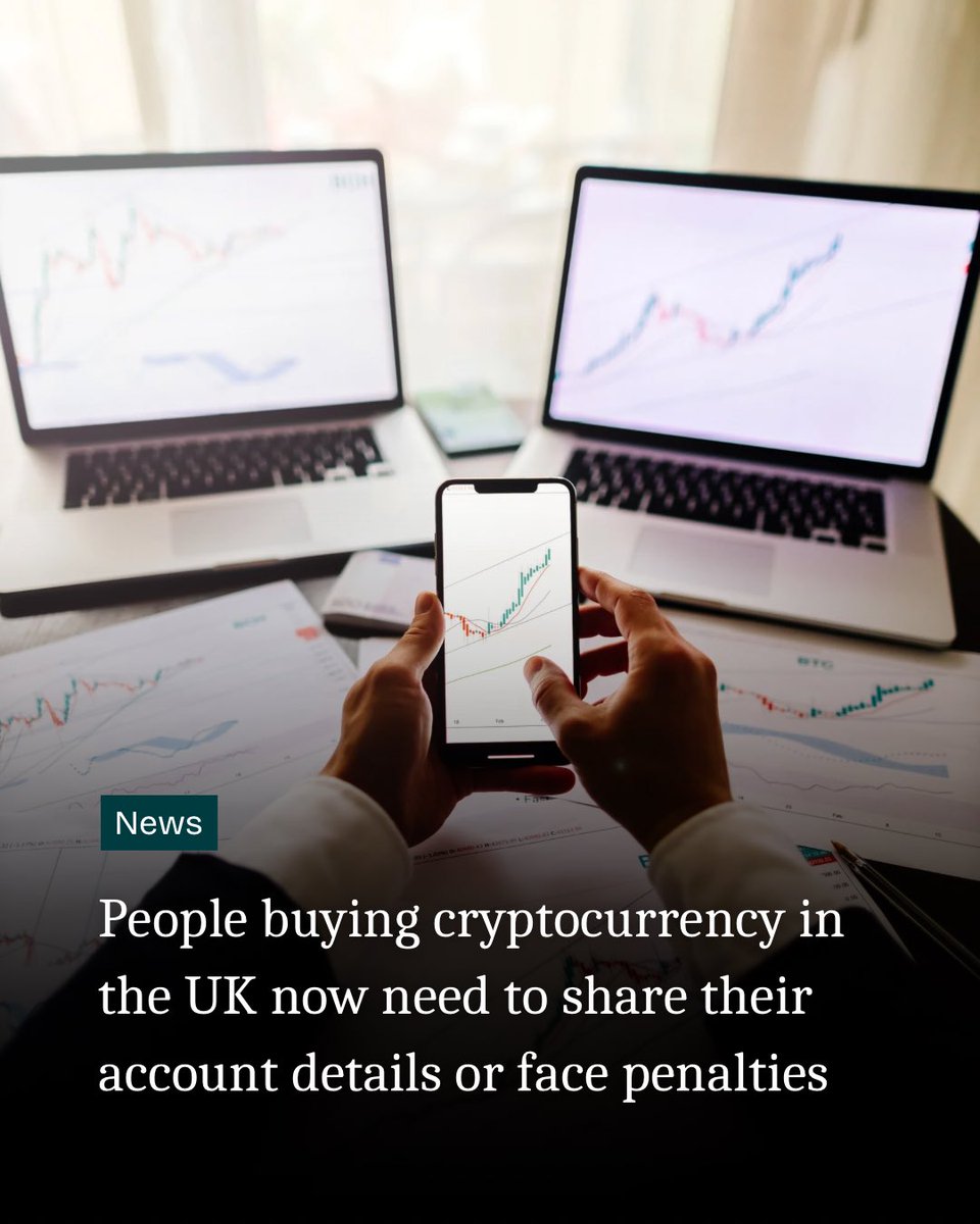 #NEWS: Big changes are here for anyone in the UK buying or trading cryptocurrency 🇬🇧

🔗 Visit tezons.com to read more.