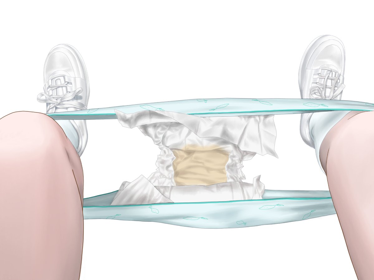 尿取りパットを付けたショーツを下ろして、ちびった量を調べるのに、たまらなく良さを感じたりします。
まだおむつを穿くまでの量でないから大丈夫…と無理に自分を納得させては、溜息をつくと。
再掲載ばかりで、すみません。