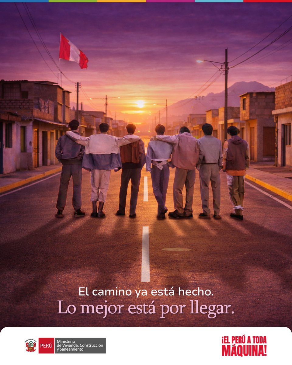 ¡Perú es clave! 🇵🇪 BTS paved the way (allanó el camino) así como nosotros lo hicimos con 52 proyectos culminados de pistas y veredas en el 2025.

#BTSArmy #ArmyPerú #BTSWorldTour #BTSPavedTheWay