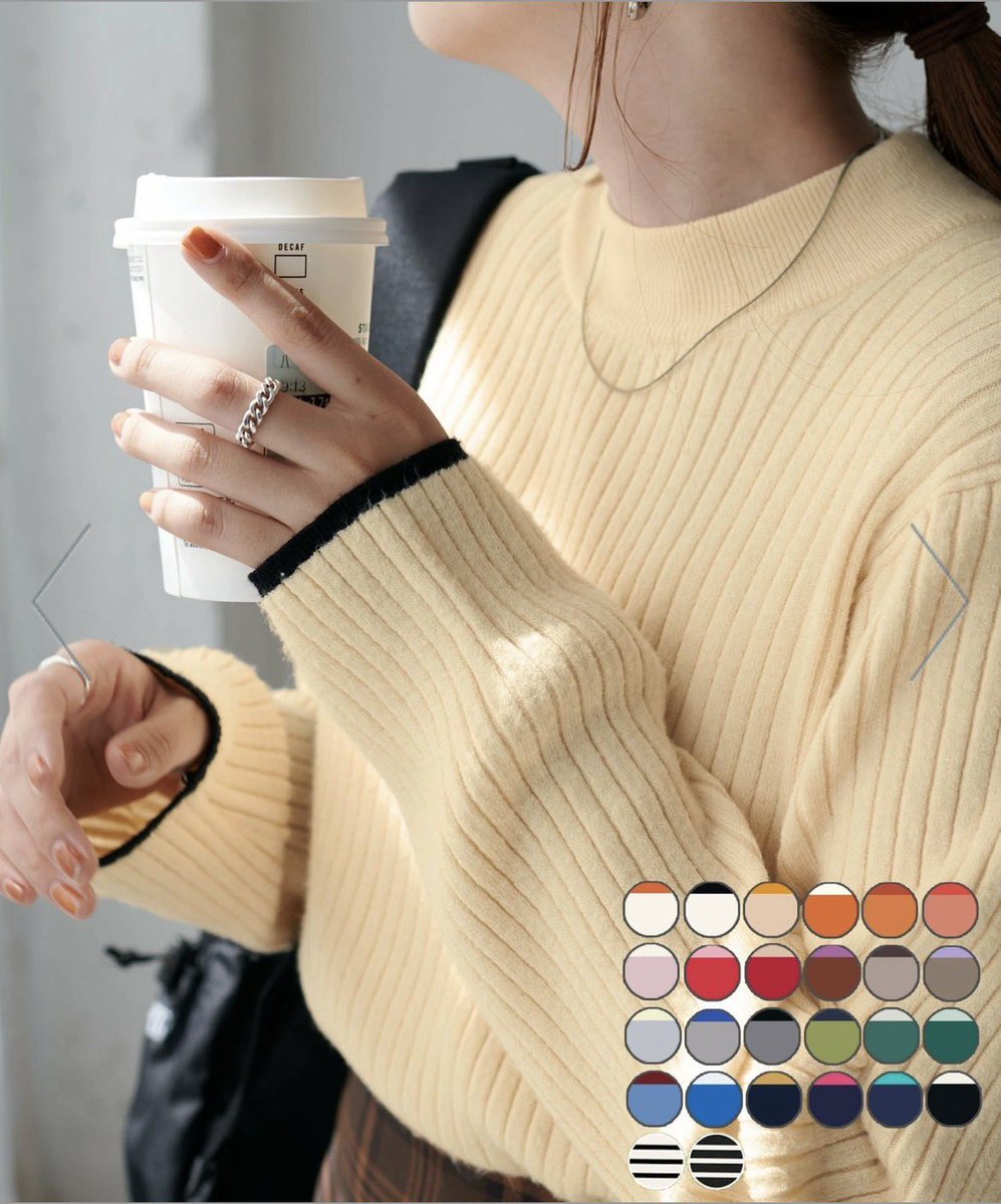 999_happiness's tweet photo. ニット🧶
モチモチな肌触りがクセになる モチモチニットシリーズ
シンプルだからこそ、 デニムにもスカートにも相性◎ 重ね着もしやすくて、毎日の着回しに便利✨
今日は1枚で、寒い日はレイヤードで。 気づいたら手に取ってる定番ニット🤍 https://t.co/Ou9psLgAiZ