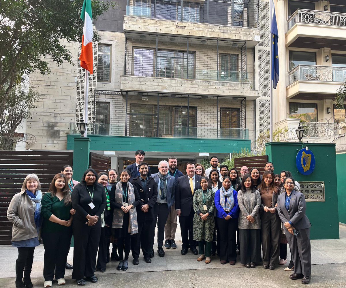 Irish Embassy India tweet media