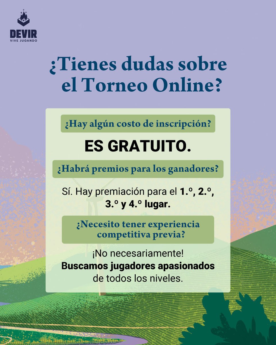 DevirAmericas's tweet image. Solo quedan 11 días para la gran batalla... El futuro de Catán está en tus manos ⚡♻

🗓️ 24 de Enero
📍Board Game Arena (BGA)
📝 Más info -&amp;gt; deviramericas.com/energia-en-el-… 

Solo falta... ¡Estar listo este 24 de Enero para usar tus mejores estrategias! 🏆✨