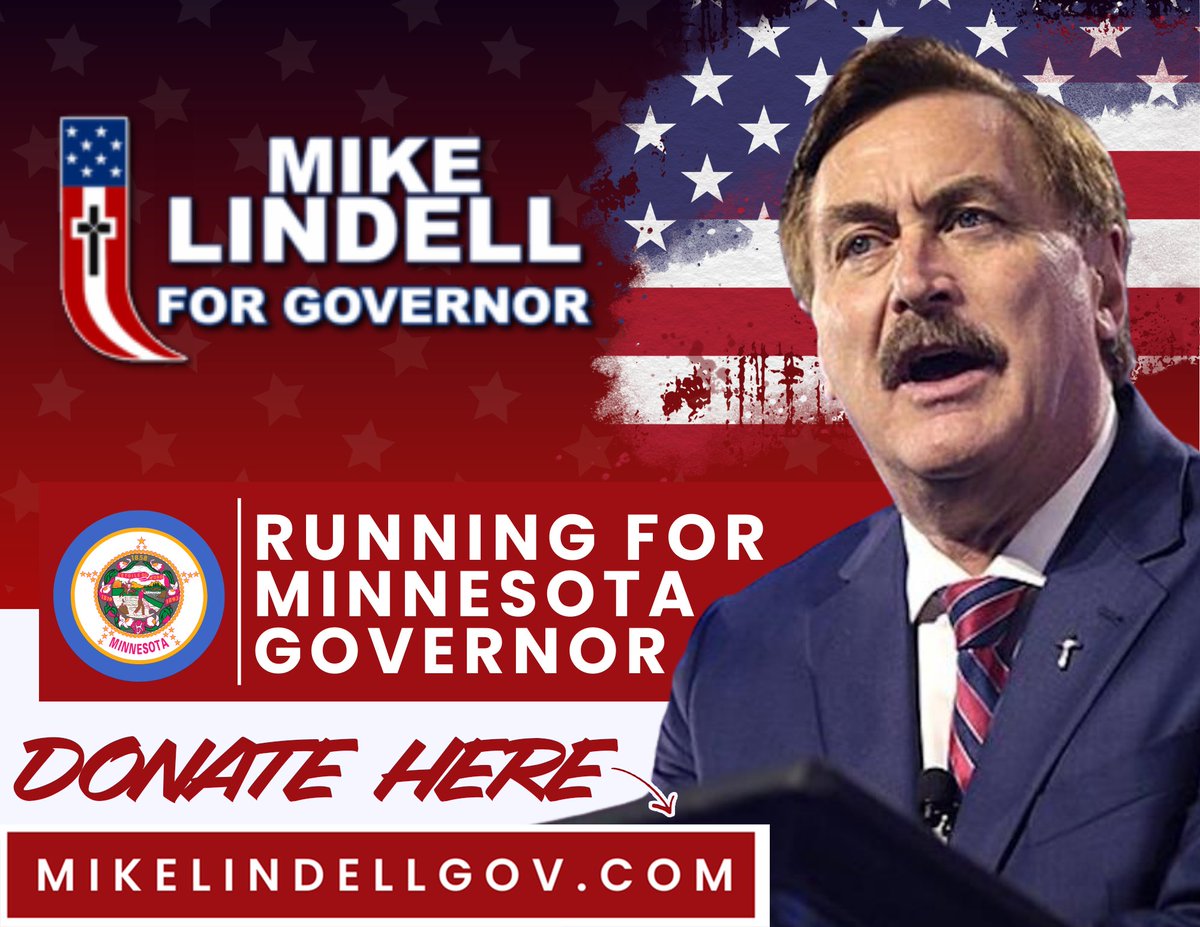 realMikeLindell's tweet image. 🇺🇸 Minnesota deserves leadership with courage.
MikeLindellGov.com

I’m not a politician. I’m a patriot who’s tired of the lies, the corruption, and the decline of our great state.

This campaign is about restoring common sense, law and order, and faith in our elections.

But…