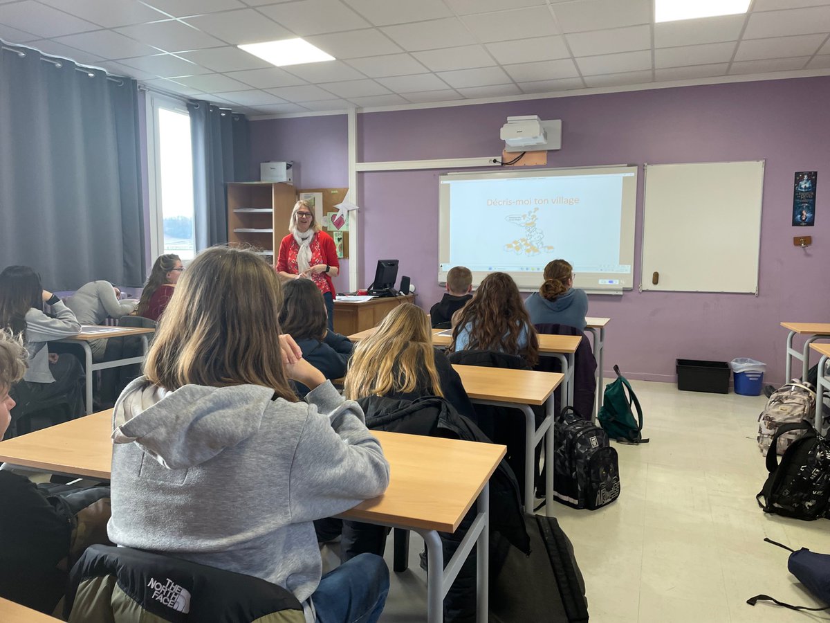 Nuits de la lecture - Chaque atelier a offert aux élèves une approche originale de la lecture, de l'écriture et du patrimoine : Genially pour résoudre une enquête policière dans une ville, formation d'un village et étude du village de Damvillers avec les Archives de la Meuse, ...