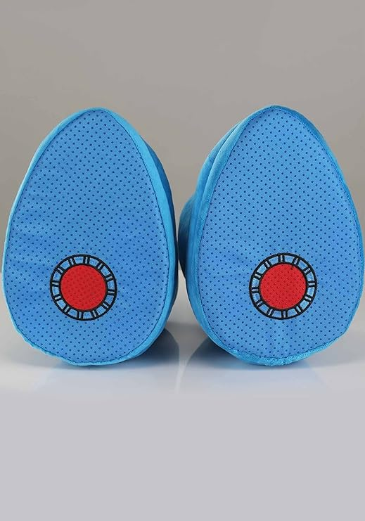 Protodude's tweet image. The officially-licensed Mega Man slippers are on sale for $29.99 (25% discount). amzn.to/49T8GST