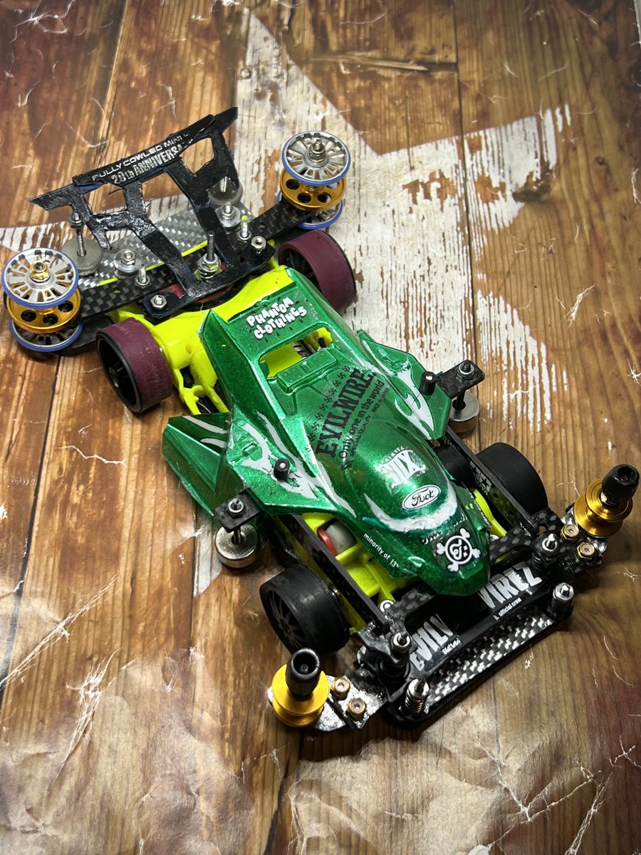 poirecaramel1's tweet photo. 日に日にバージョンアップ⤴️
#FMAR
#mini4wd
#ARシャーシ https://t.co/uoKv1filW5