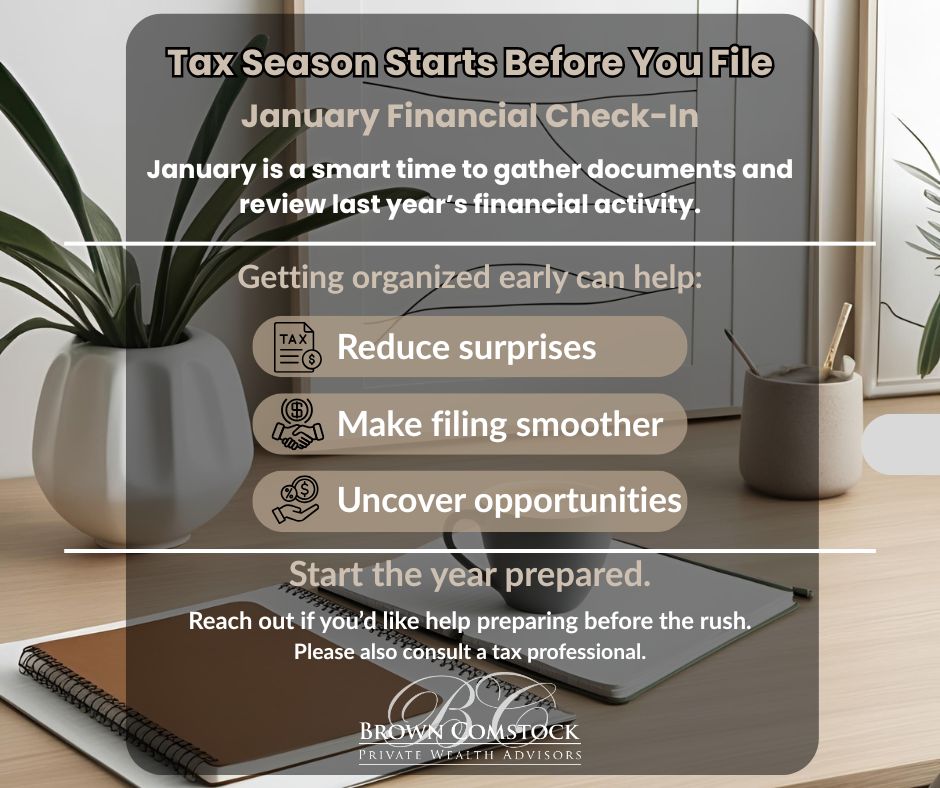 Brown_Comstock's tweet photo. ✅Tax season doesn’t have to be stressful. January is the perfect time to get organized, review last year, and prepare before the rush.
👉Reach out if you'd like help preparing before the rush. 
☎️Contact us at 501-463-4020.
#taxseason #Financialcheckin https://t.co/Lu5VVOfM2V