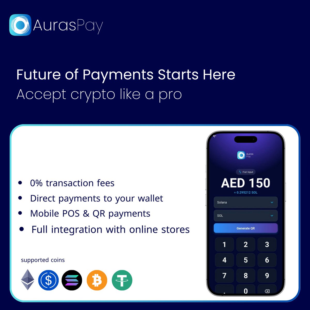 Start Accept Crypto