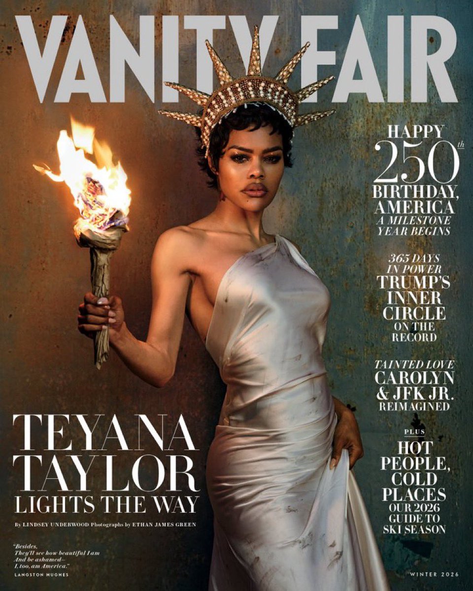 jacquemusx's tweet image. Teyana Taylor by Ethan James Green for Vanity Fair
