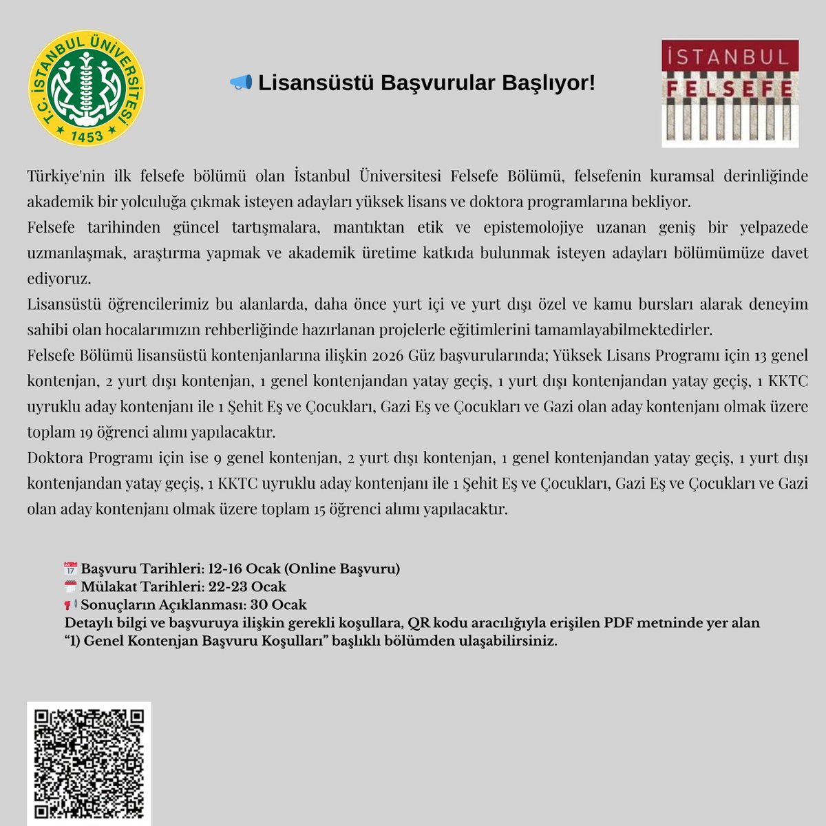 İstanbul Felsefe tweet media