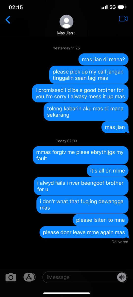 alesector's tweet image. 263. in the end, he failed to be a good lil brother