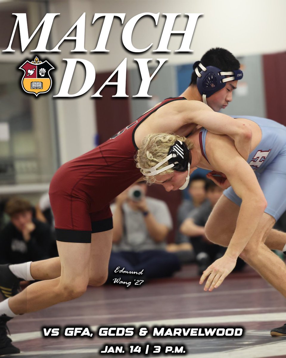 Varsity Wrestling: <a href="/SarumWrestling/">Salisbury Wrestling</a> welcomes Greens Farms, Greenwich Country Day, and Marvelwood for a 3 p.m. match. #GoKnights