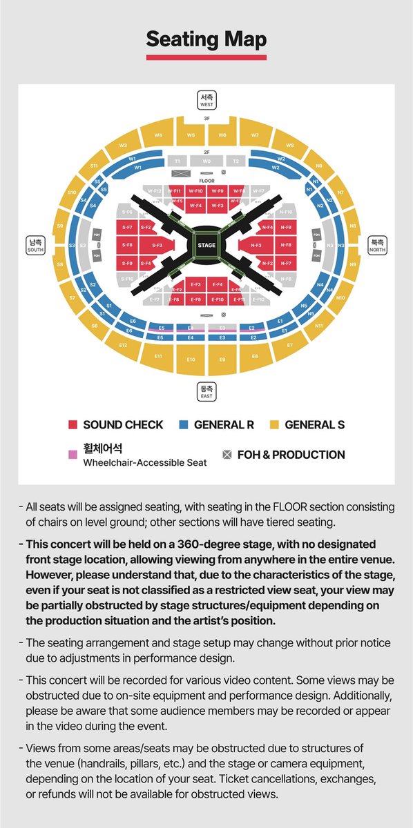 sunflowercharts's tweet image. รายละเอียดคอนเสิร์ต @BTS_twt BTS WORLD TOUR IN GOYANG

🗓️ 9, 11-12 เม.ย. เวลา 19:00 น.

📍 Goyang Stadium คยองกีโด เกาหลีใต้

🏷️ ราคา
— Sound Check: ₩264,000 (≈฿5,600)
— General R: ₩220,000 (≈฿4,700)
— General S: ₩198,000 (≈฿4,200)

#BTS #방탄소년단 #BTS_WORLDTOUR