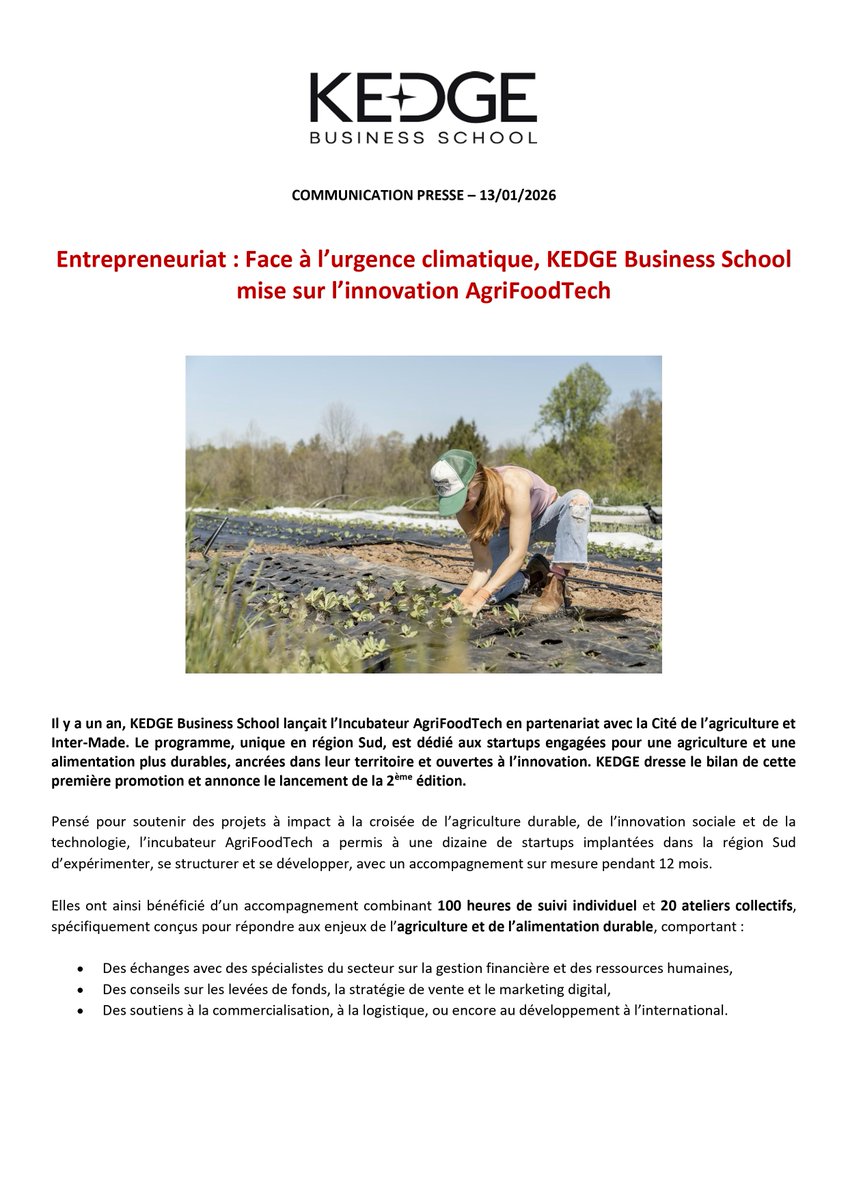 KEDGE Business School tweet media