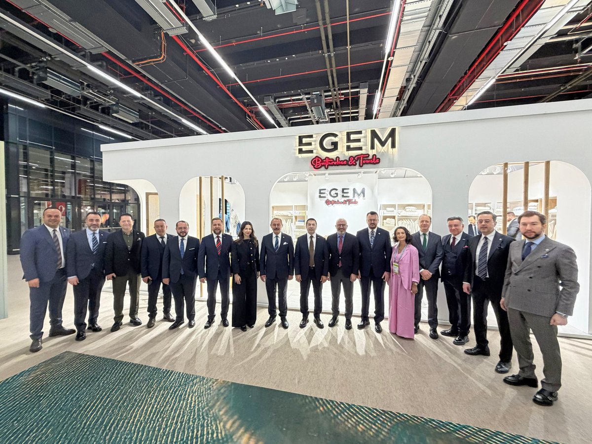 erdogan_ugr's tweet photo. #Heimtextile 2026 Ev #Tekstili Fuarı'nda #stant açan #Denizlili firmalarımızı ziyaret ederek #fuar, sektörleri ve işleri ile ilgili istişarede bulunduk. Kolaylıklar diledik. https://t.co/6SdUifqk1R