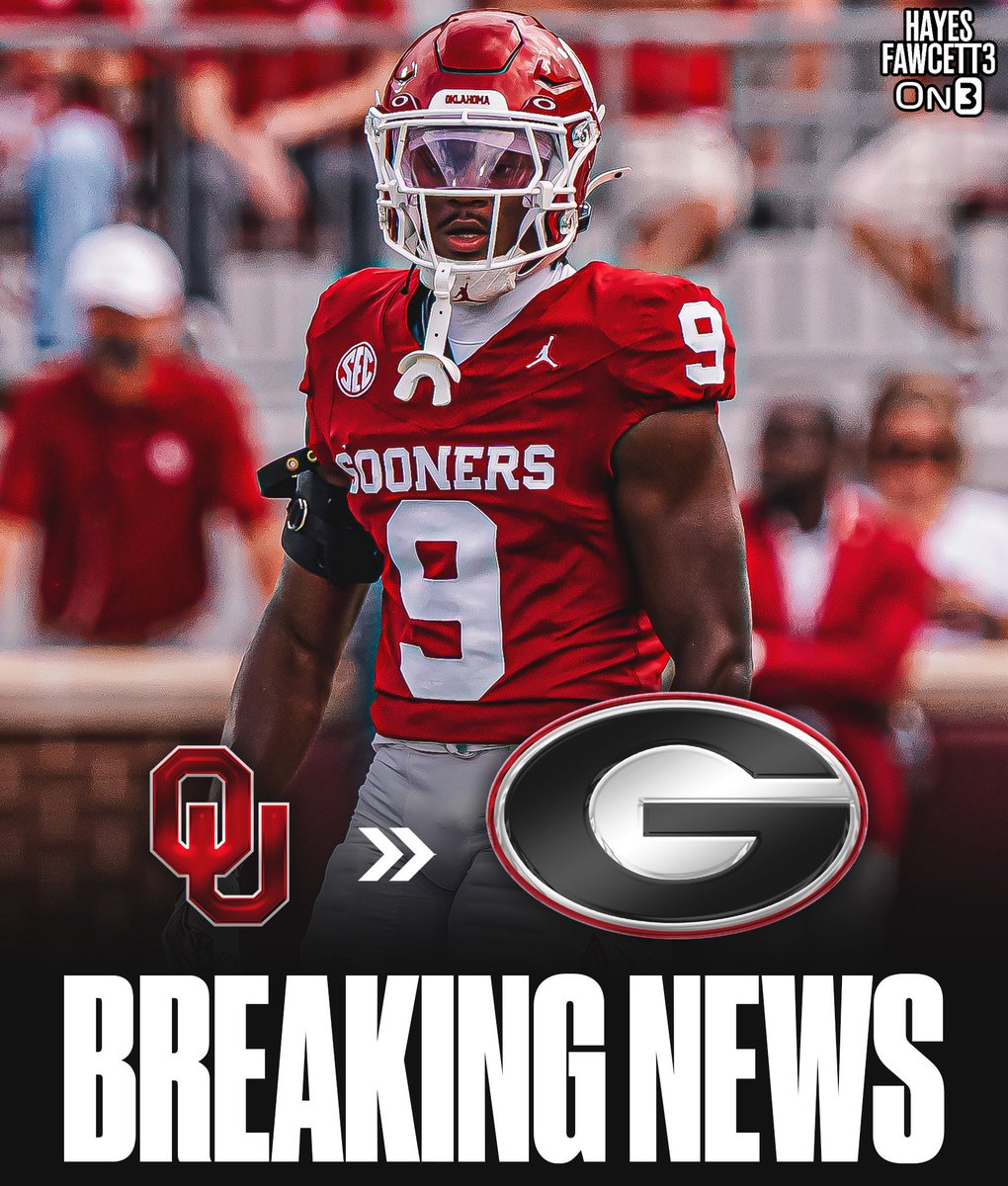 Hayesfawcett3's tweet image. BREAKING: Oklahoma transfer CB Gentry Williams has Committed to Georgia, he tells @On3sports

The 6’0 188 CB totaled 47 tackles and 4 INTs through 30 games

He’ll have 1 year of eligibility left

on3.com/transfer-porta…