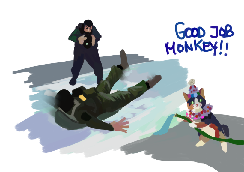 dalisayMT's tweet image. wow monkey! good job!